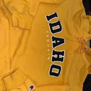 Large Champion Idaho College Sweatshirt